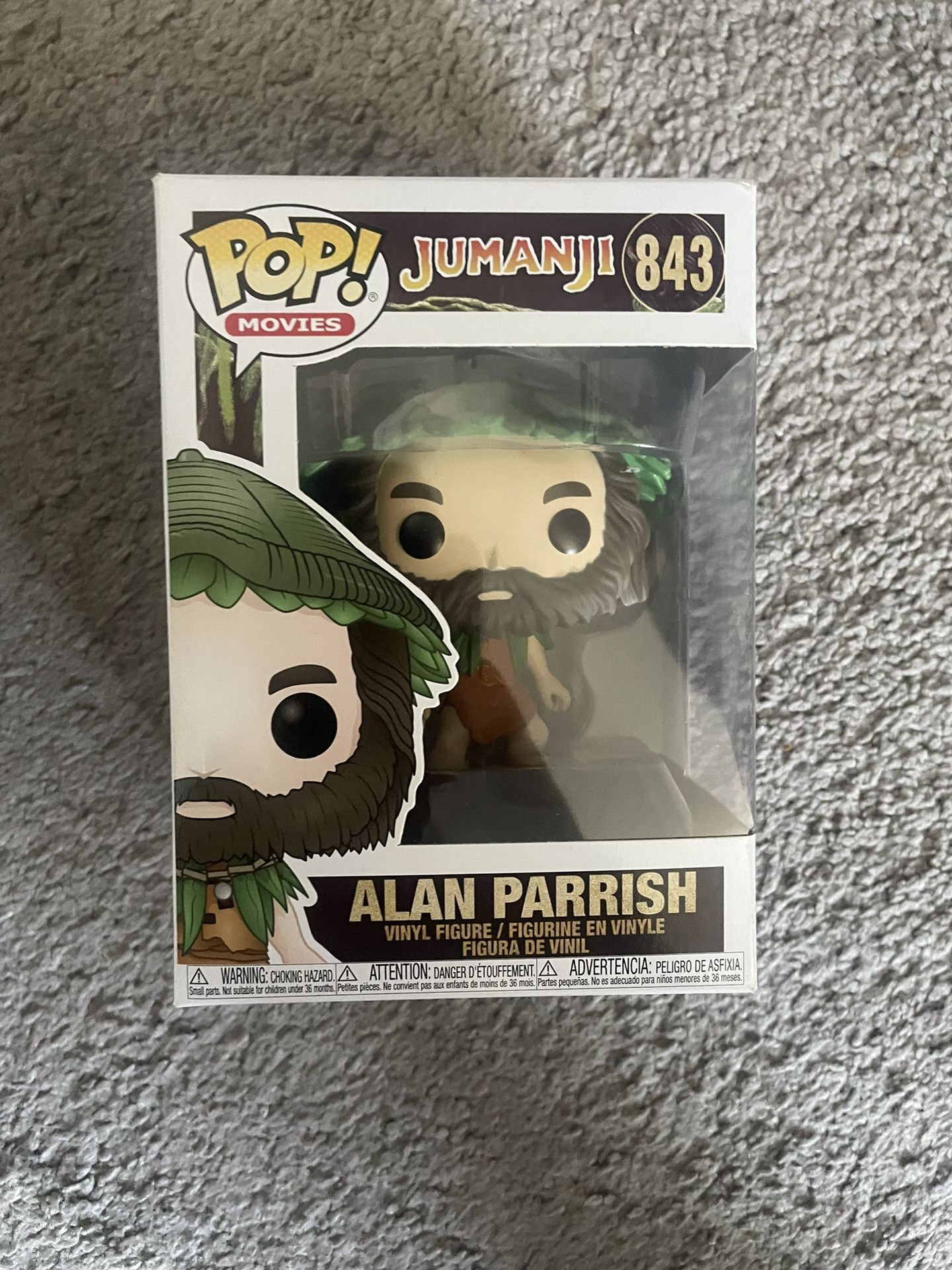 Alan Parrish Jumanji Funko Pop #843
