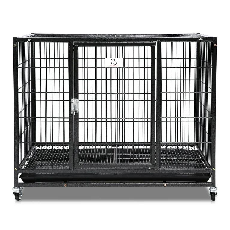Homey Pet 36" Heavy Duty Dog Crate for Small and Medium Dogs