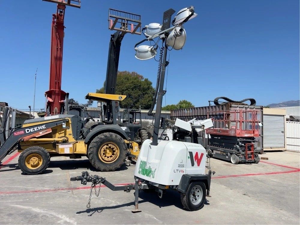 Wacker Light Tower Generator Machine 6kw Towable Portable Diésel