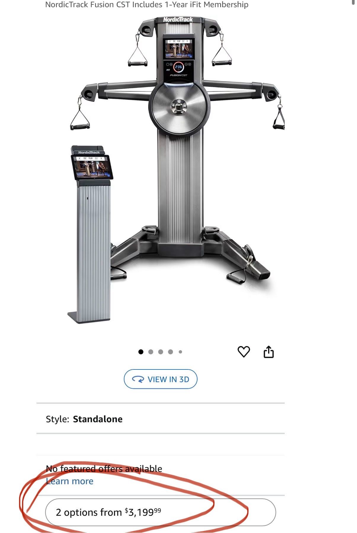 NordicTrack Fusion CST