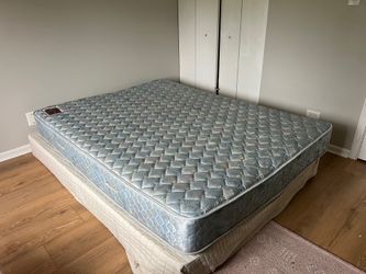 Queen mattress and box spring