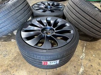 21" 2024 Model Y Performance Rims Hankook ION A/S Tires TPMS