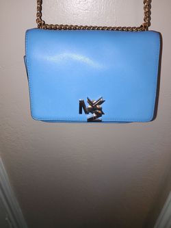 Original Michael Kors blue purse