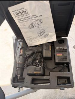 Craftsman Professional 13.2V Cordless Drill/Driver Kit – 2 Batteries, Charger & Case