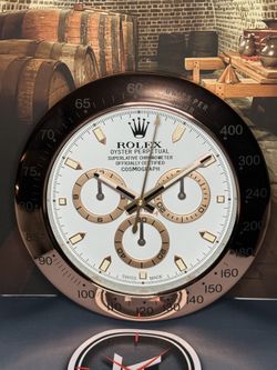 Luxury Rose Gold Wall Clock