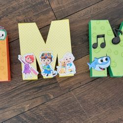 3d Letter Nanes 