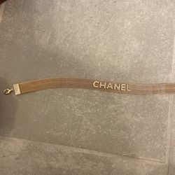 Chanel choker necklace