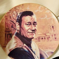 John Wayne Collectors Plate