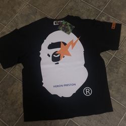 Bape X Heron Preston Tee 