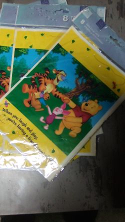 Winnie The Pooh Party Bags 5pks 8