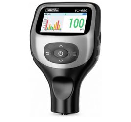 Paint Thickness Gauge for Cars, 0-5000μm, Bluetooth, Color Screen Coating Thickness Meter, Fe/NFe Auto Detection, Galvanized Iron & Suspected Putty, U