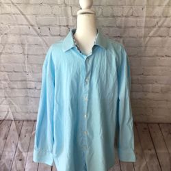 Tattersall London men’s dress shirt 17 1/2 - 32/33