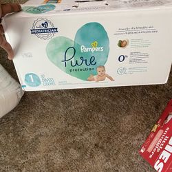Size 1 Diapers PAMPERS 
