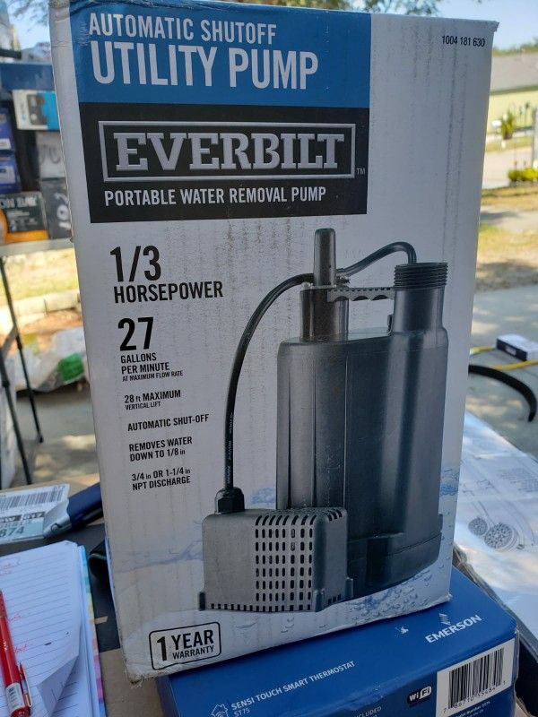 Portable water Removal pump