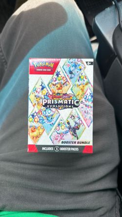 Prismatic Booster Bundle pokemon