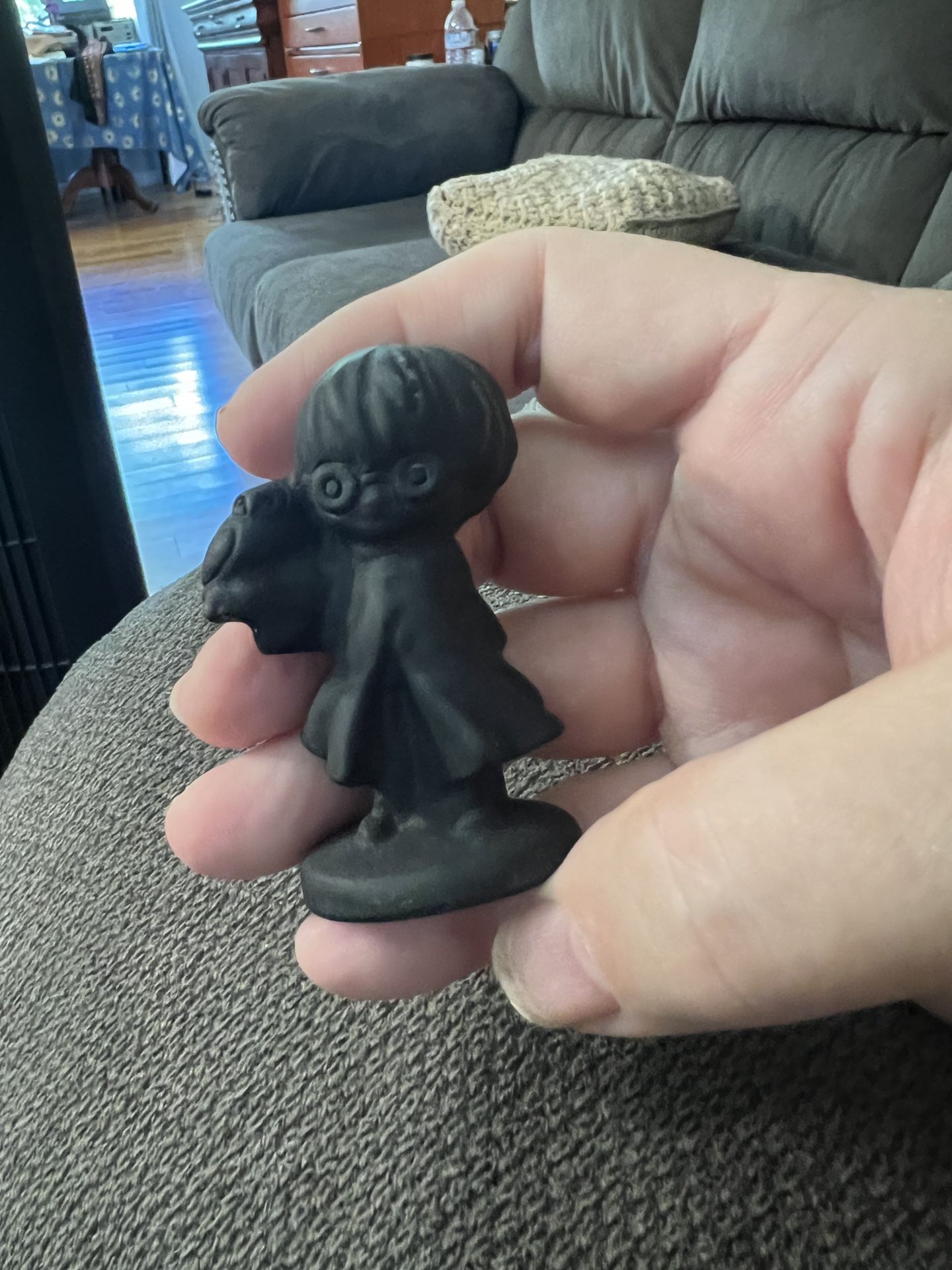 Harry Potter Carved In Obsidian
