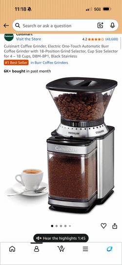 Cuisinart Burr Coffee Grinder