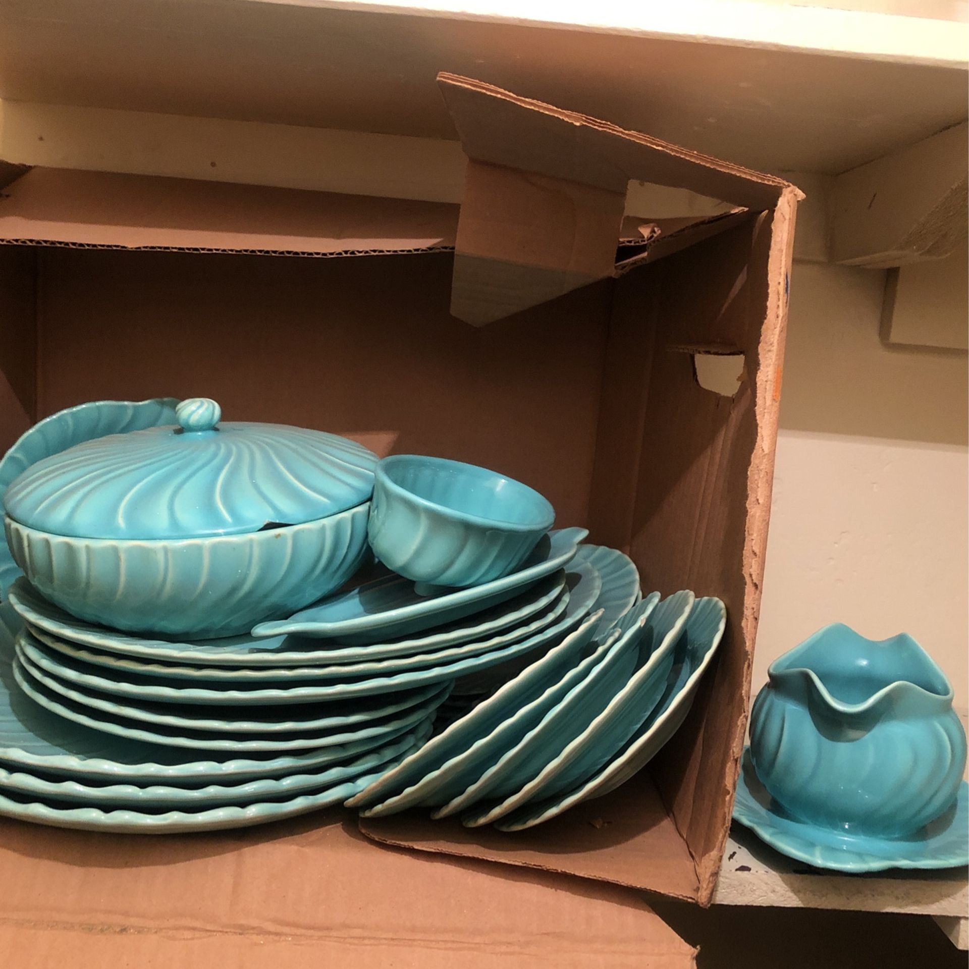 Franciscan Blue About 30 Assorted Pieces