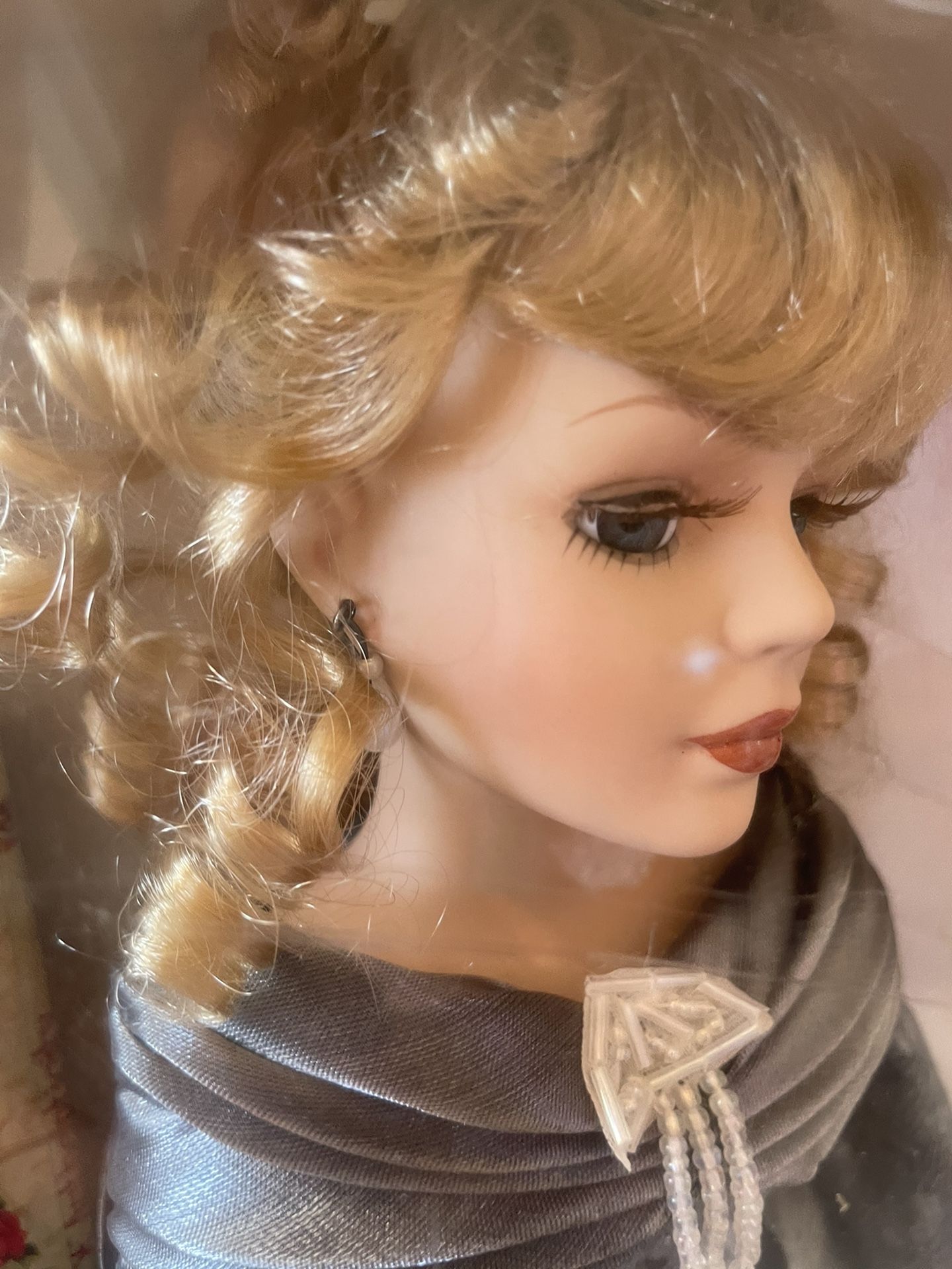 Hand Painted Original Porcelain 19” Doll- Collectors Choice