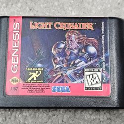 Light Crusader Sega Genesis Game
