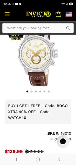 Invicta S1 Chronograph Watch