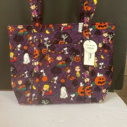 Vera Bradley Peanuts Tote Bag