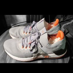 Under Armour Project Rock 4 Mens Trainers (contact info removed) Sneakers Shoes (UK 10.5 US 11.5 EU 45.5, Grey Black 107)