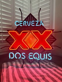 Dos Equis Cerveza XX Neon Sign