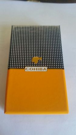 Stainless steel Cohiba cigar cutter