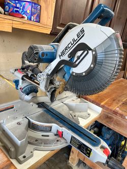 10ft Work Station with Hercules Miter Saw