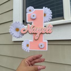 Cake Topper/ topper Para Pastel