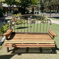 🧡Gorgeous Bed Frame Wooden Garden Bench🔨