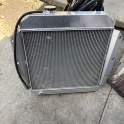 Aluminum Radiator Three Core Asking 100 Bucks Working Conditions Good