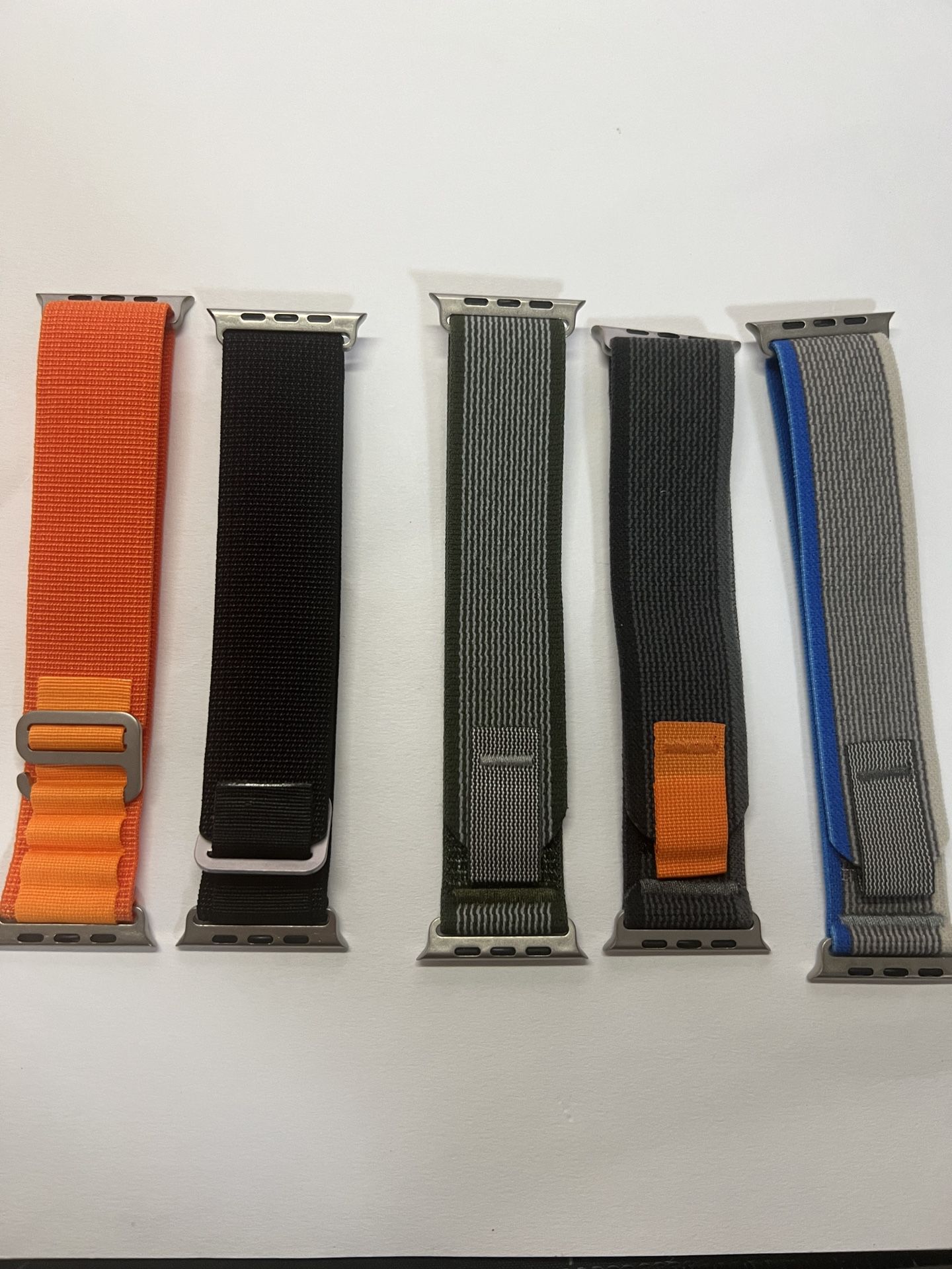 5 Pack Alpine Loop and Trail Loop Compatible with Apple Watch Band 42 44 45 49mm