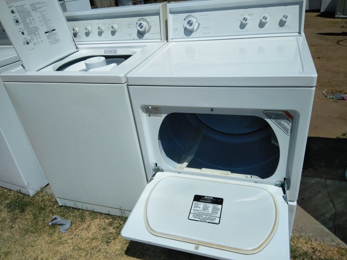Juego de lavadora y secadora Kenmore/ Kenmore washer and dryer set