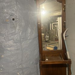 Antique Hall Hat And Coat Hanger 