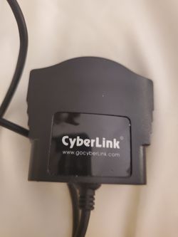 CyberLink branded adapter, to connect older hardware with a parallel port to a computer via USB