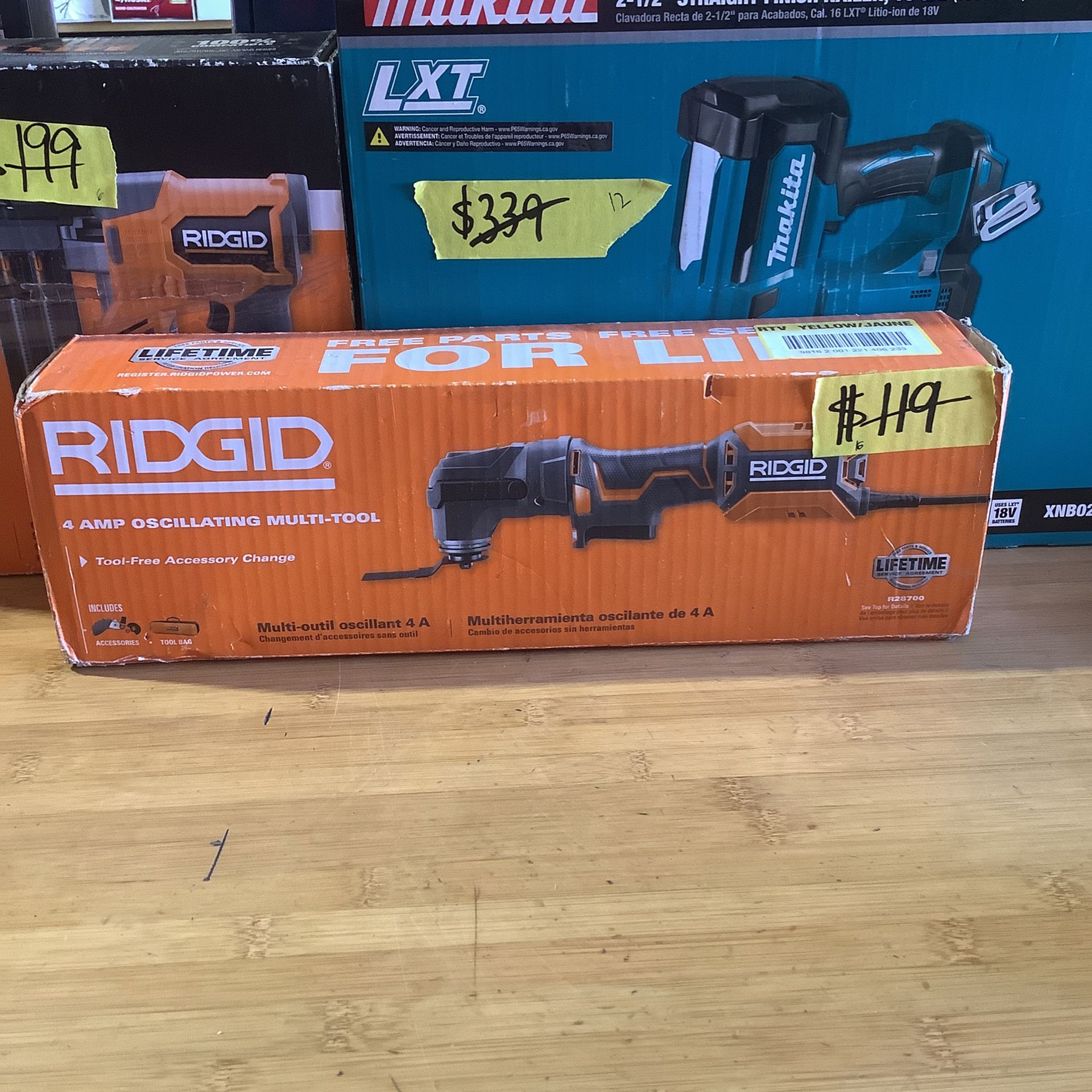 RIDGID R28700 Amp Corded Oscillating Multi-Tool for Sale in Phoenix, AZ  OfferUp