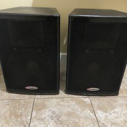 Harbinger 15” Woofers with Peavey 18"" Sub