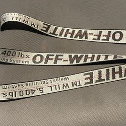 Vintage Off-White Belt 
