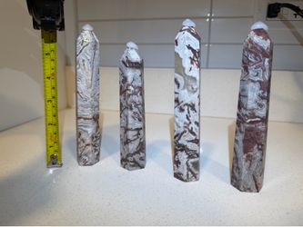 Crazy Mexican agate crystal towers