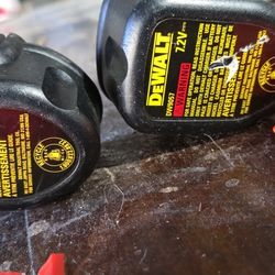 DEWALT 7.2 VOLT BATTERIES (2)