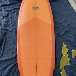 Jon Wegener 5’8 Fish Surfboard 