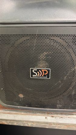 Sound projections full range PA system