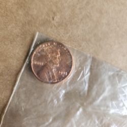 1943 Copper Penny 