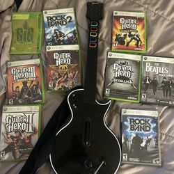 Guitar Hero Bundle For Xbox 360