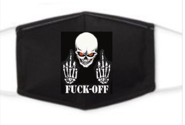Fuck Off Decretive Face Mask