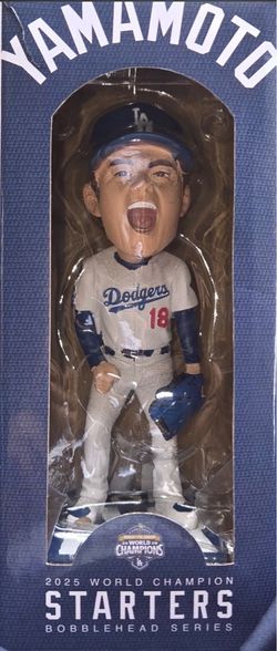 Yoshinobu Yamamoto Bobblehead 2/4 Starters set