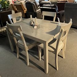 Table And 4 Chairs 