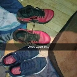 Both  For 10 The Red One Is Medium Size 10.5 Idk What Size The Other One Is